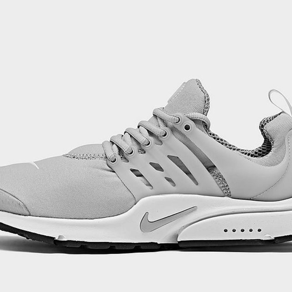 Nike Air Presto Shoes Light Smoke Grey White Black - Picture 6 of 16